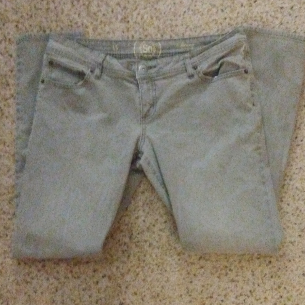 Gray jeans
